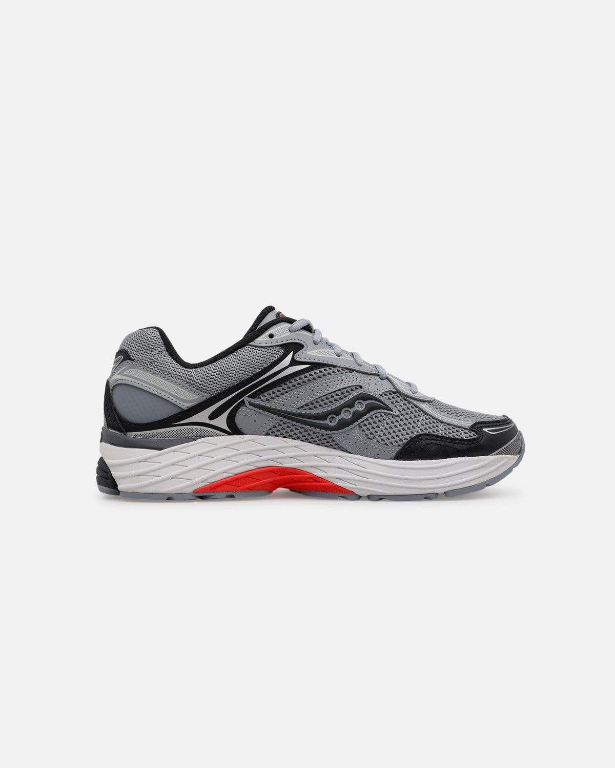 Saucony ProGrid Omni 9 Grey/Red - Sneakers