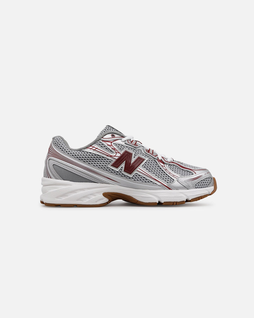 New Balance 740 Burgundy - Sneakers