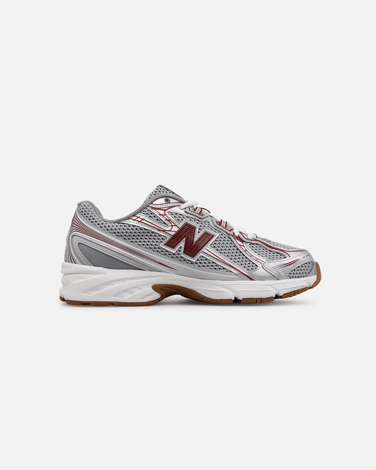 New Balance 740 Burgundy - Sneakers