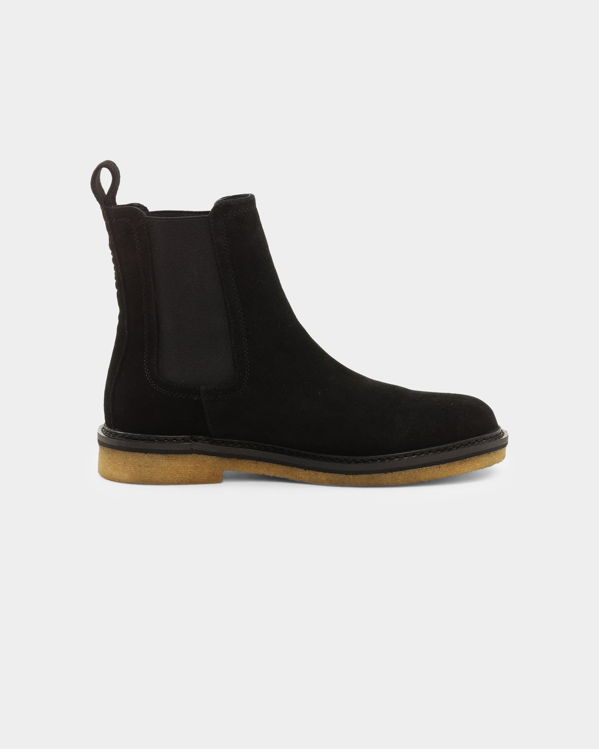 Saint Morta Crepe Chelsea Boot Black/Gum