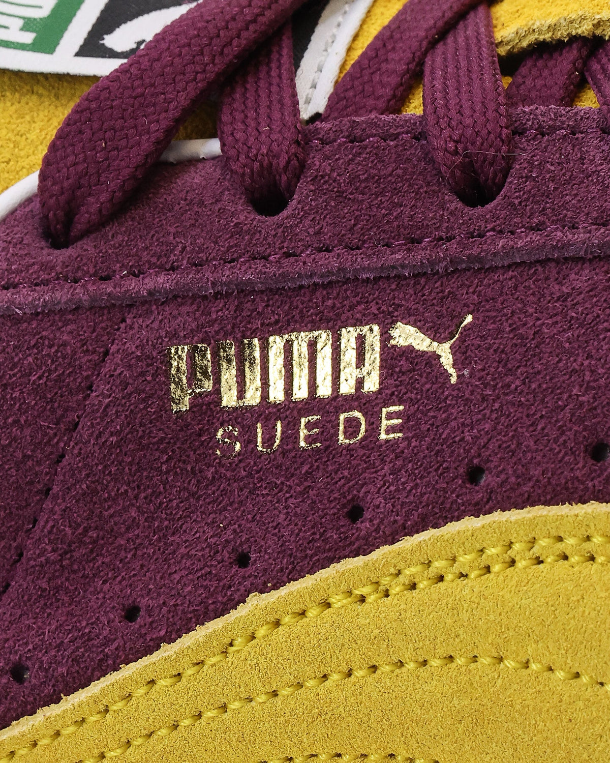 Puma Suede Classic XXI Grape Wine/Dandelion - Sneakers