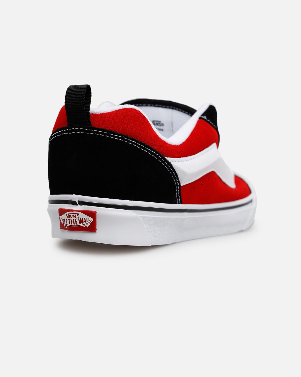 Vans Knu Skool Black/Red - Sneakers