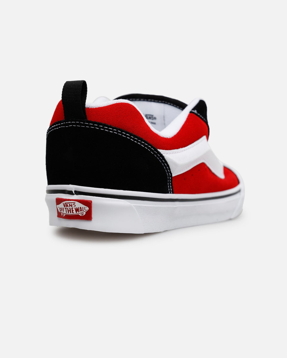 Vans Knu Skool Black/Red - Sneakers