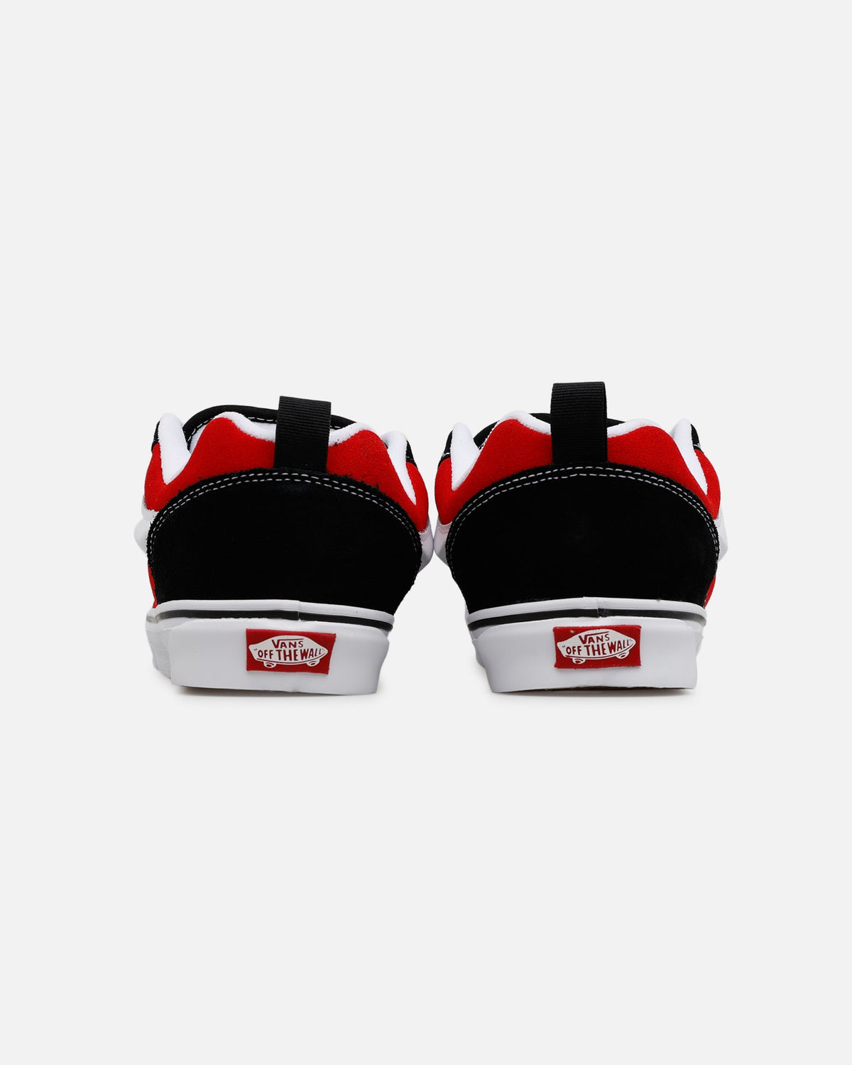 Vans Knu Skool Black/Red - Sneakers