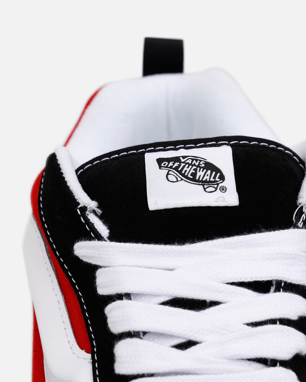 Vans Knu Skool Black/Red - Sneakers