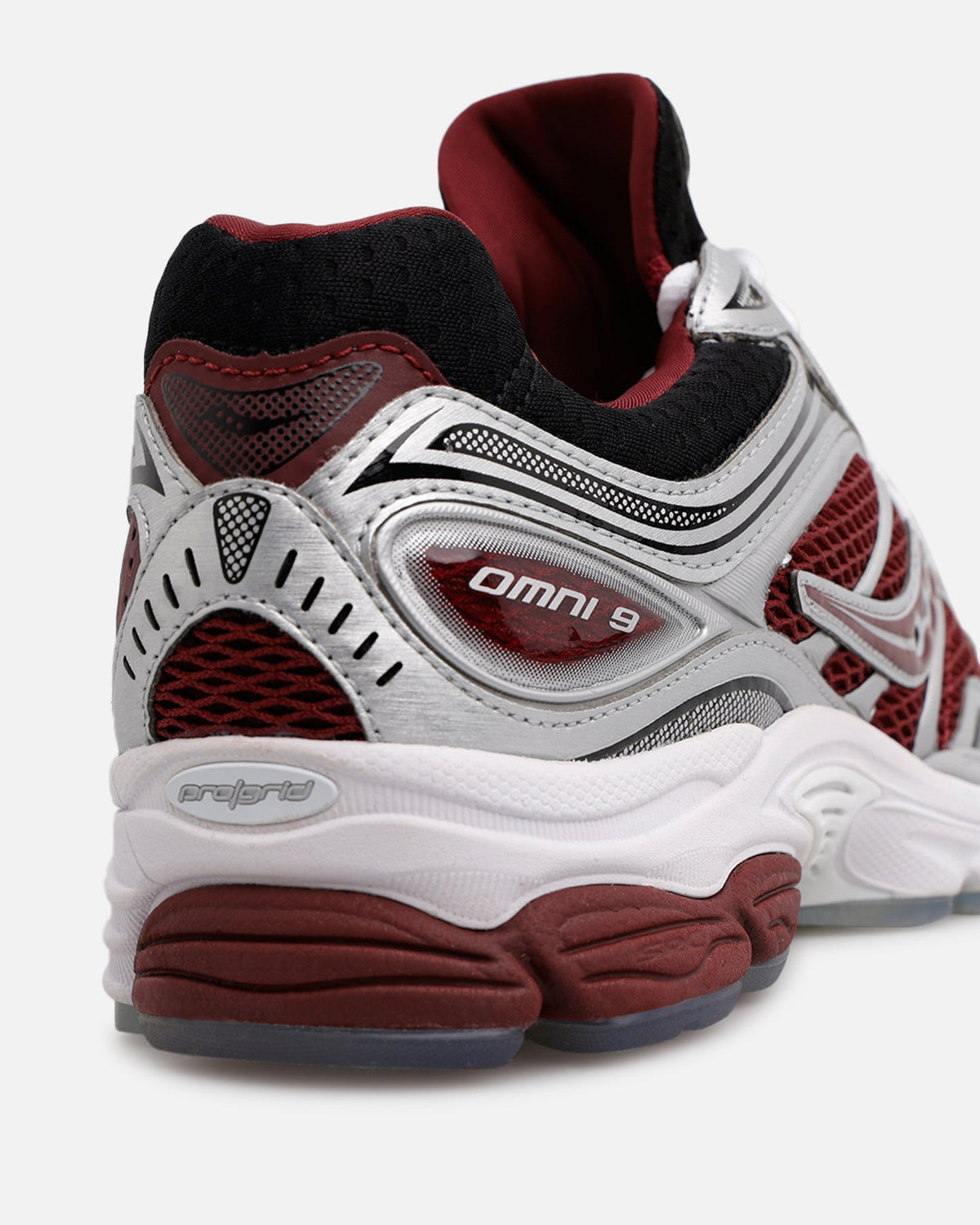 Saucony ProGrid Omni 9 Maroon/Black - Sneakers
