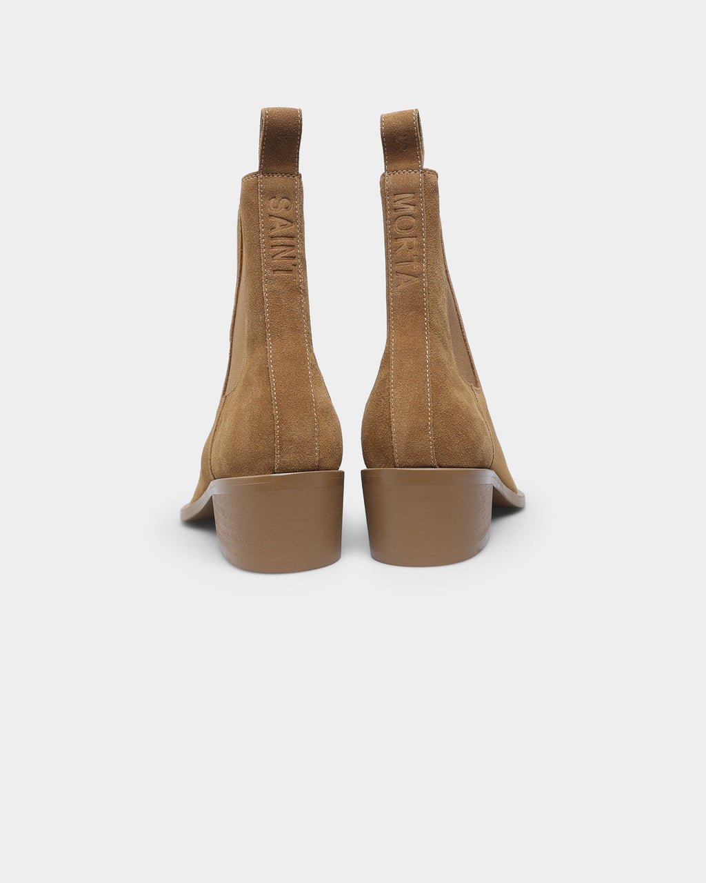 Saint Morta Nomad Pointy Toe Chelsea Boot Camel
