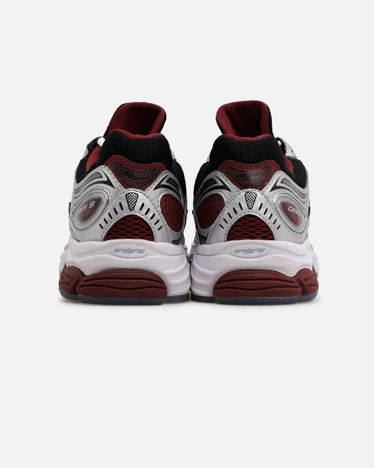 Saucony ProGrid Omni 9 Maroon/Black - Sneakers