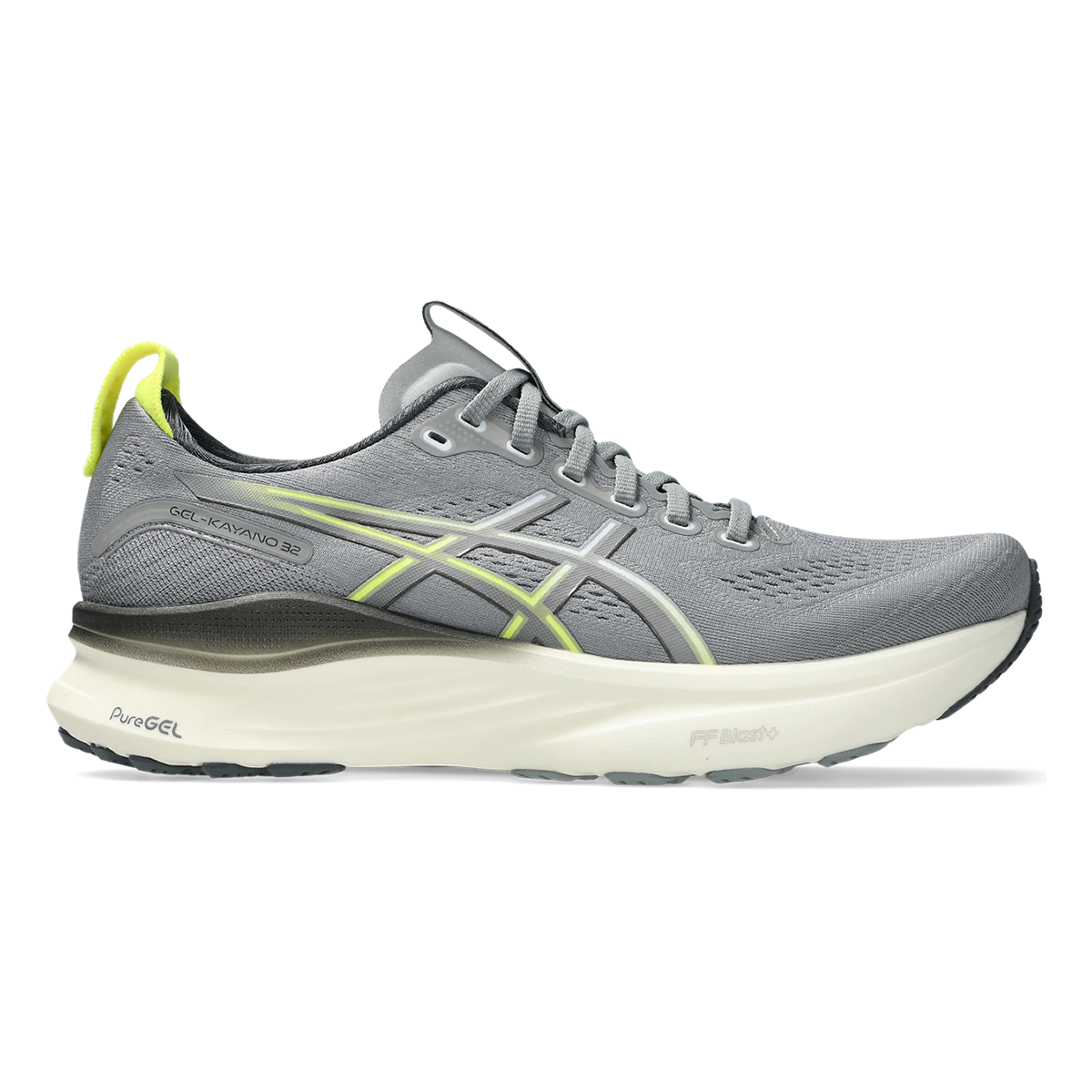 Asics Gel Kayano 32 - Gravel - Citron - Running Shoes