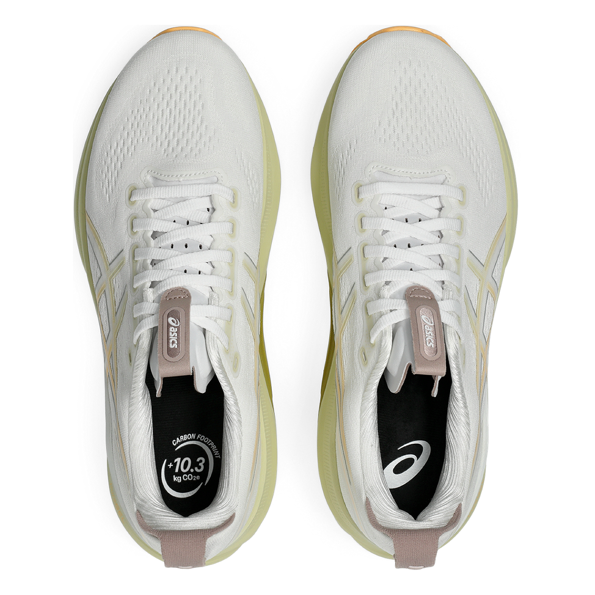 Asics Gel Kayano 32 - White - Orange Glow - Running Shoes