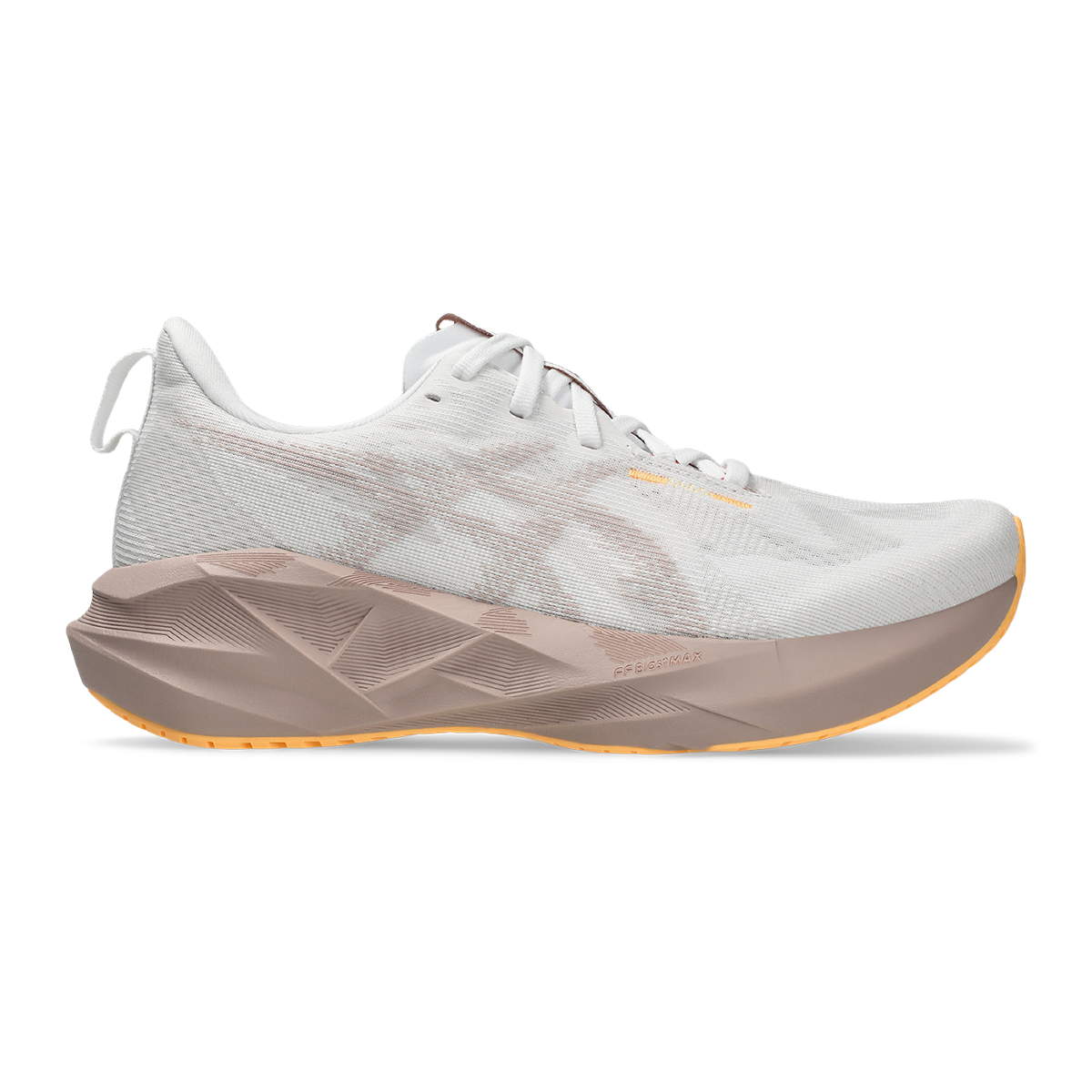 Asics Novablast 5 White - Fawn - Running Shoes