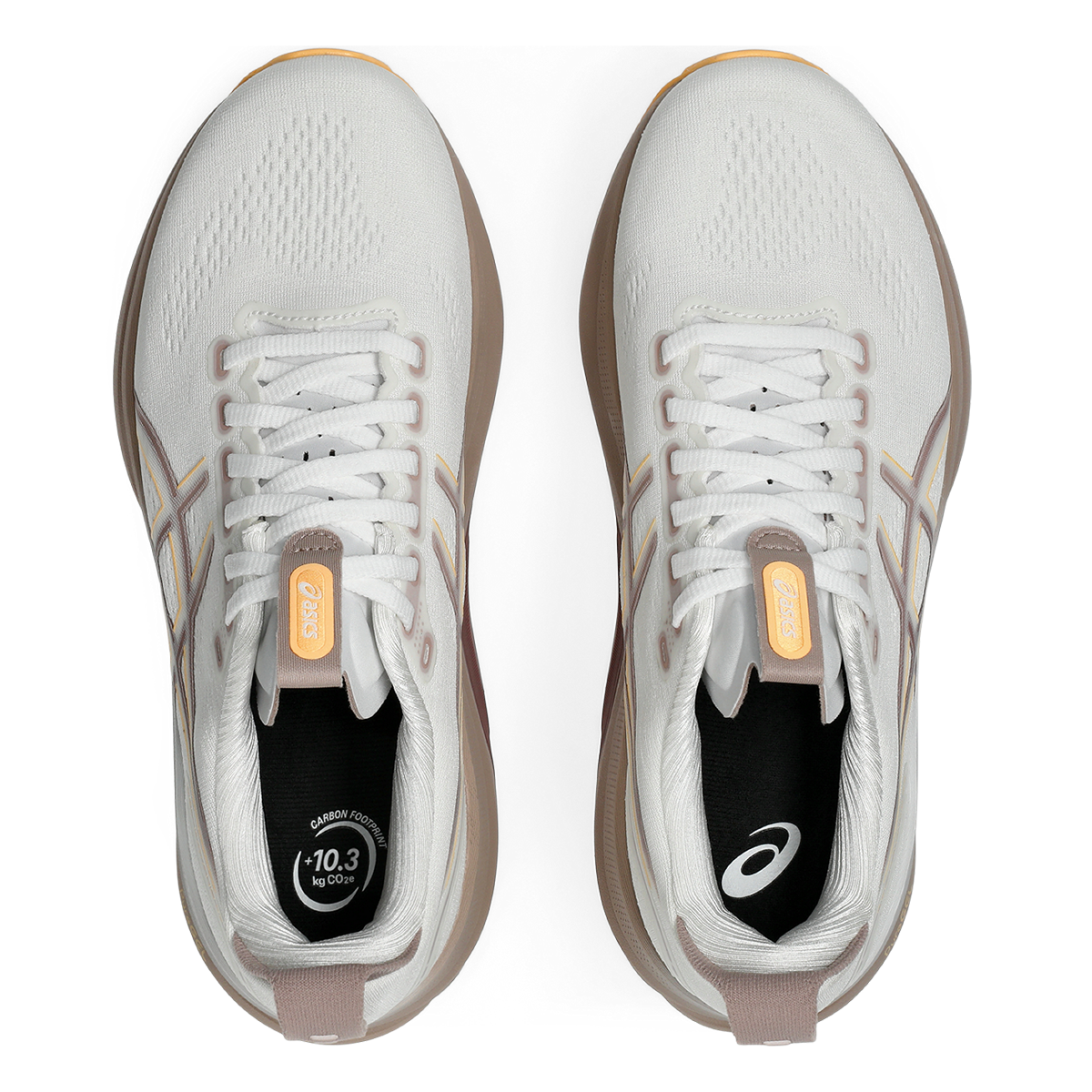 Asics Gel Kayano 32 White - Orange Glow - Running Shoes