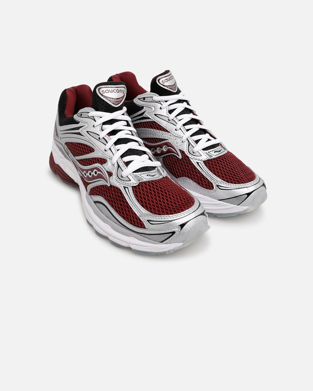 Saucony ProGrid Omni 9 Maroon/Black - Sneakers