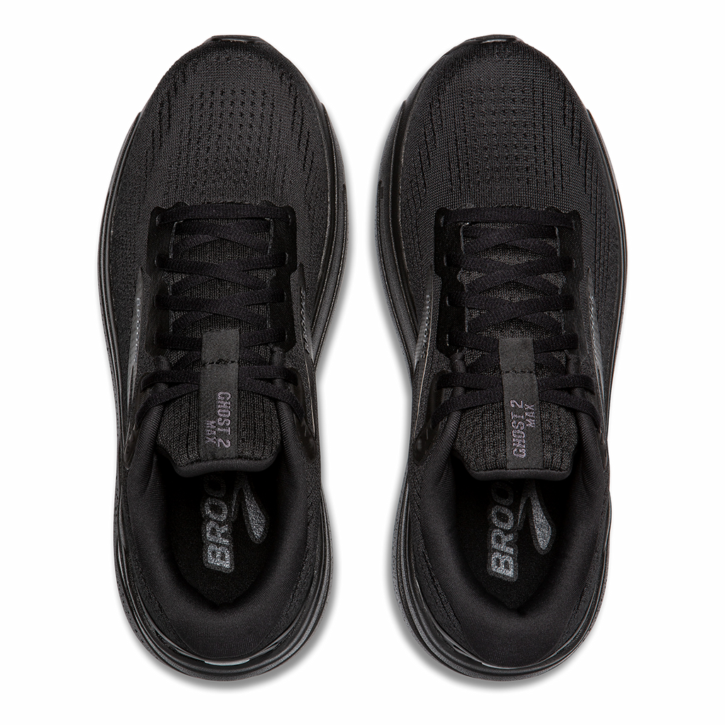 Brooks Ghost Max 2 - Black - Black - Ebony - Running Shoes