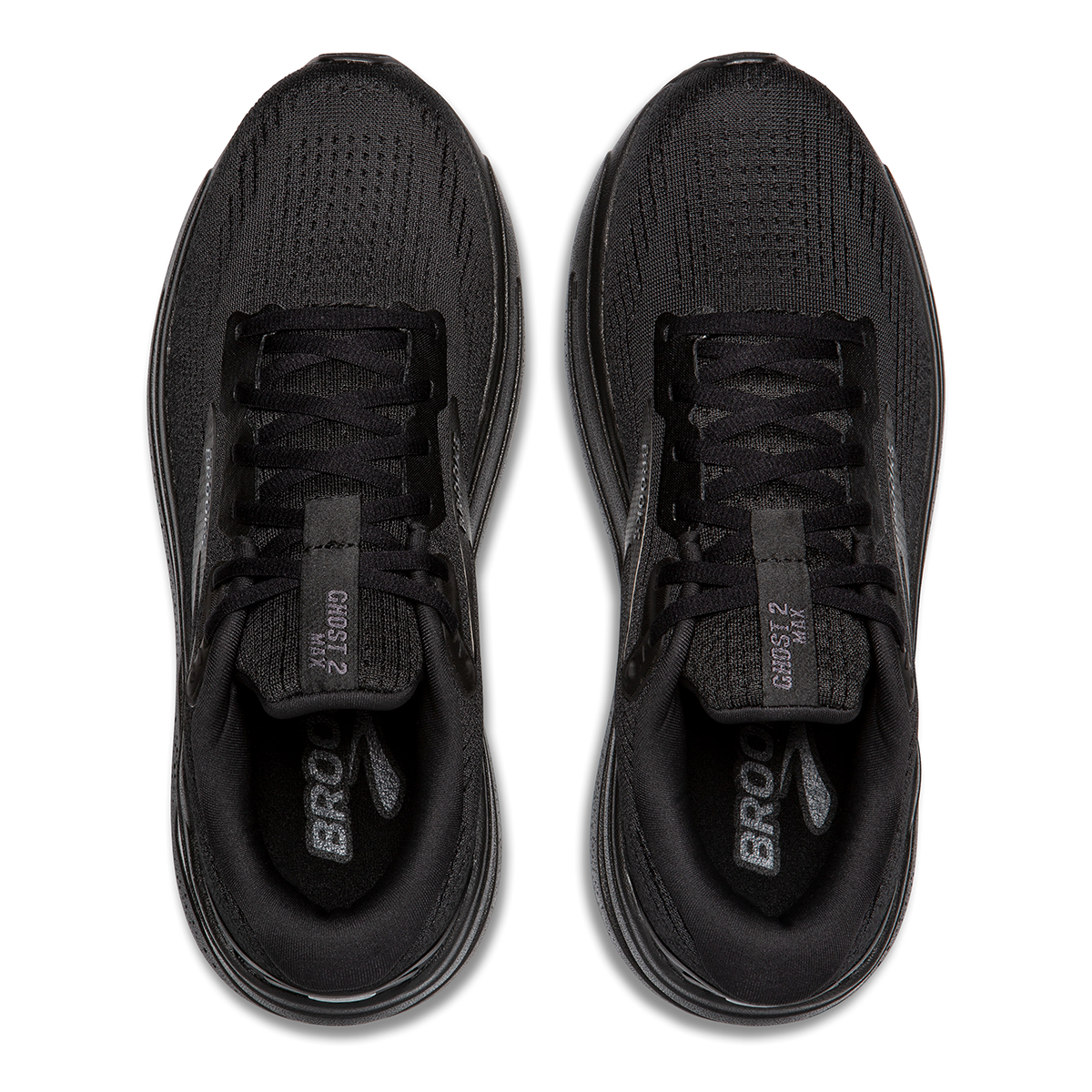 Brooks Ghost Max 2 - Black - Black - Ebony - Running Shoes