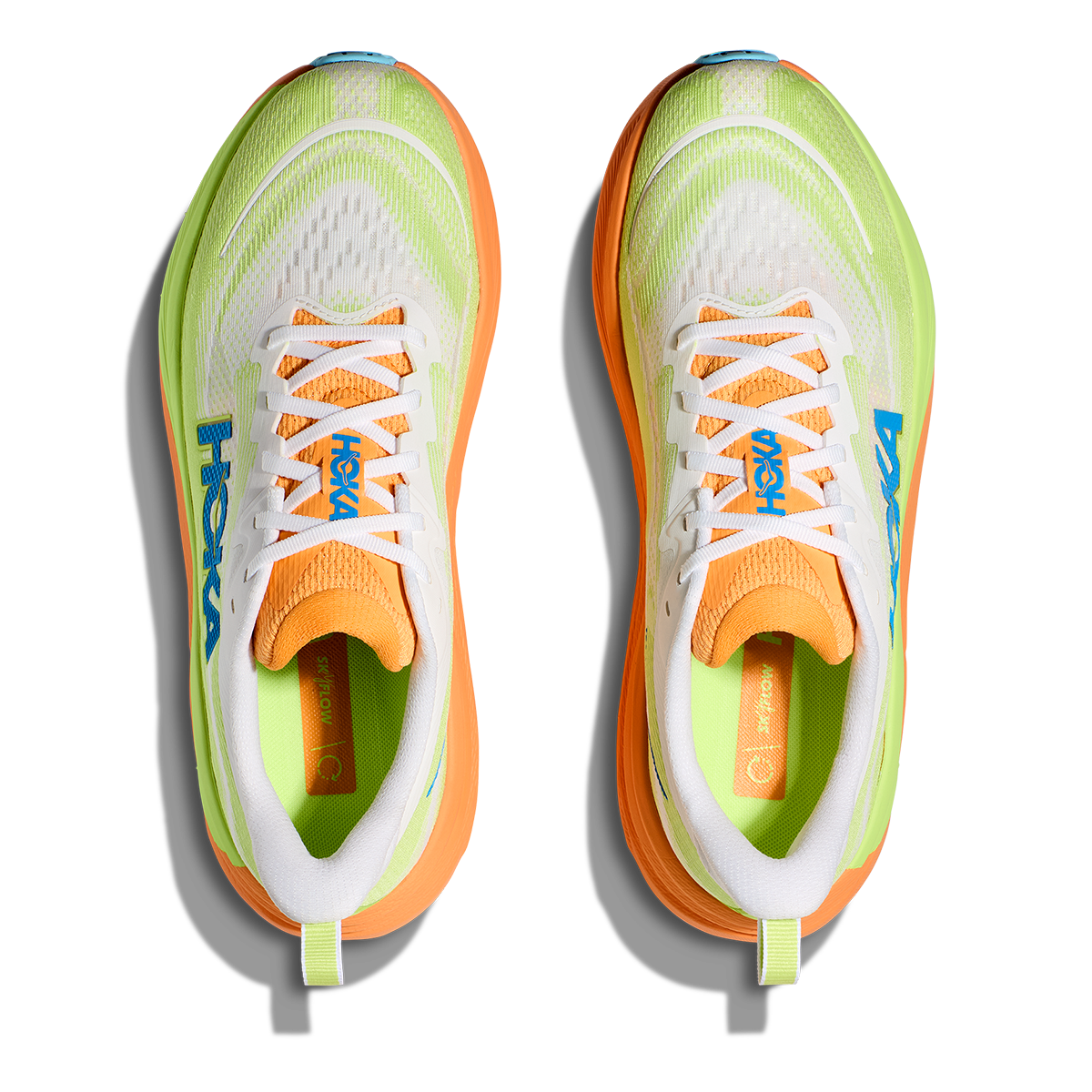 Hoka Skyflow - Frost - Solar Flare - Athletic Shoes