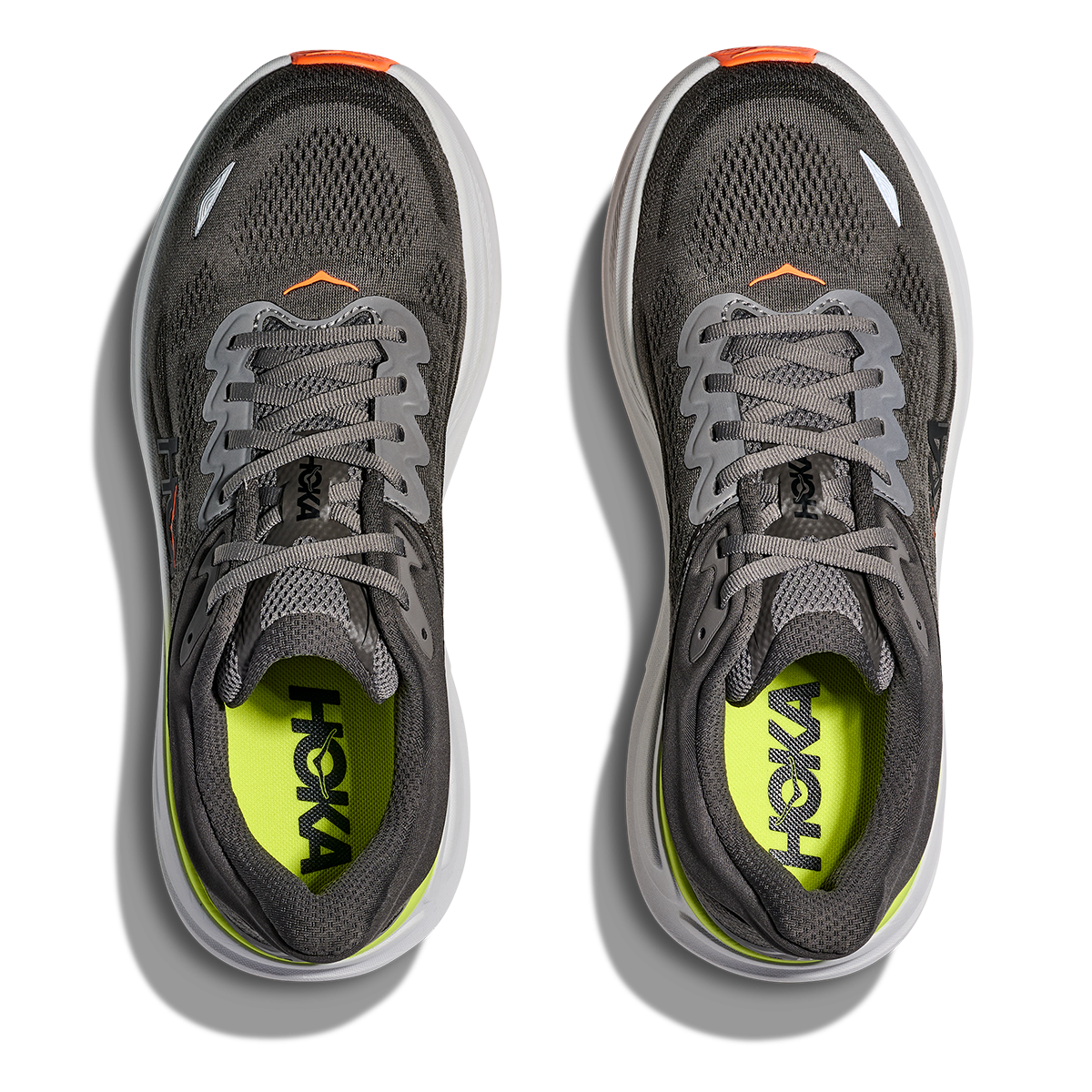 Hoka Bondi 9 Asphalt Grey - Gravel - Running Shoes
