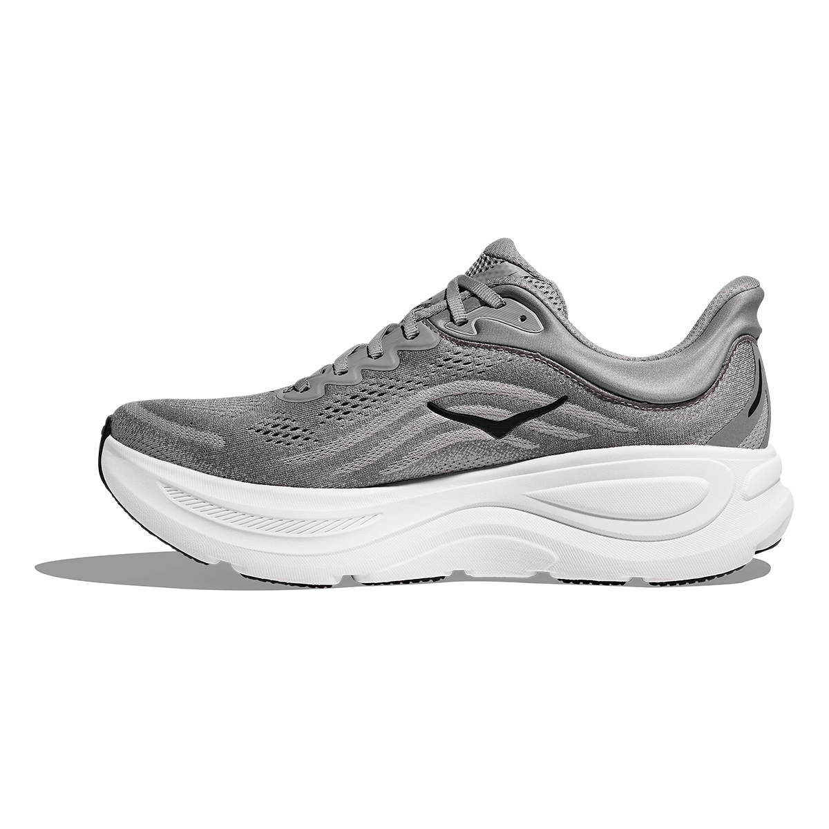 Hoka Bondi 9 Galactic Grey - Stellar Grey - Running Shoes