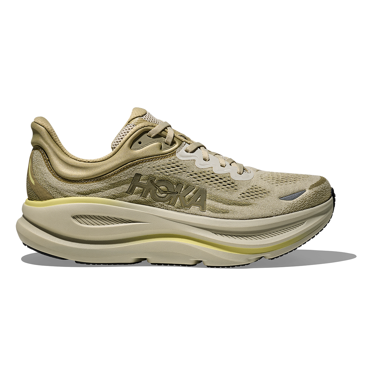 Hoka Bondi 9 Grassland - Oyster Mushroom - Running Shoes