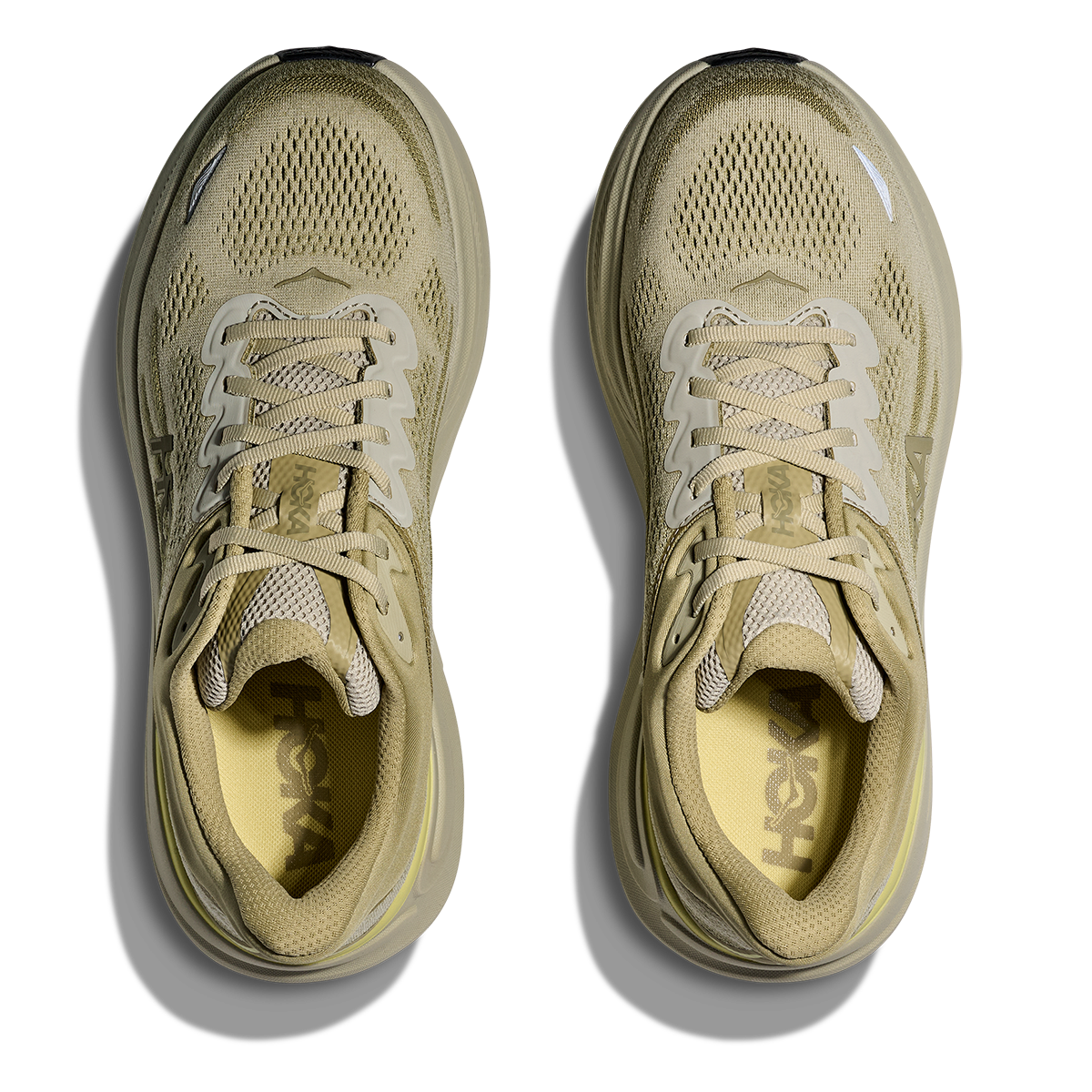 Hoka Bondi 9 Grassland - Oyster Mushroom - Running Shoes