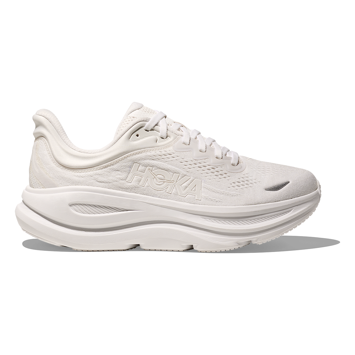 Hoka Bondi 9 White - White - Running Shoes