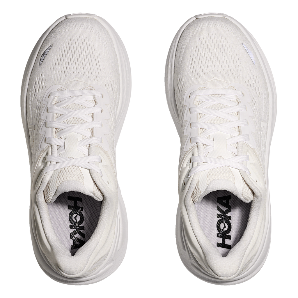 Hoka Bondi 9 White - White - Running Shoes