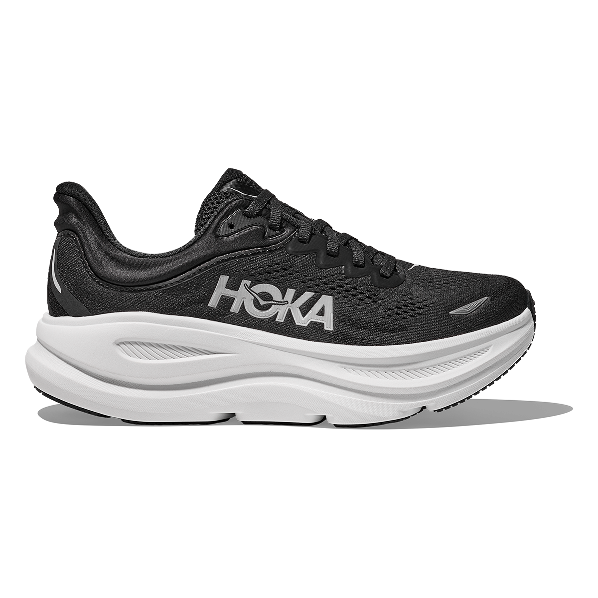 Hoka Bondi 9 Black - White - Running Shoes