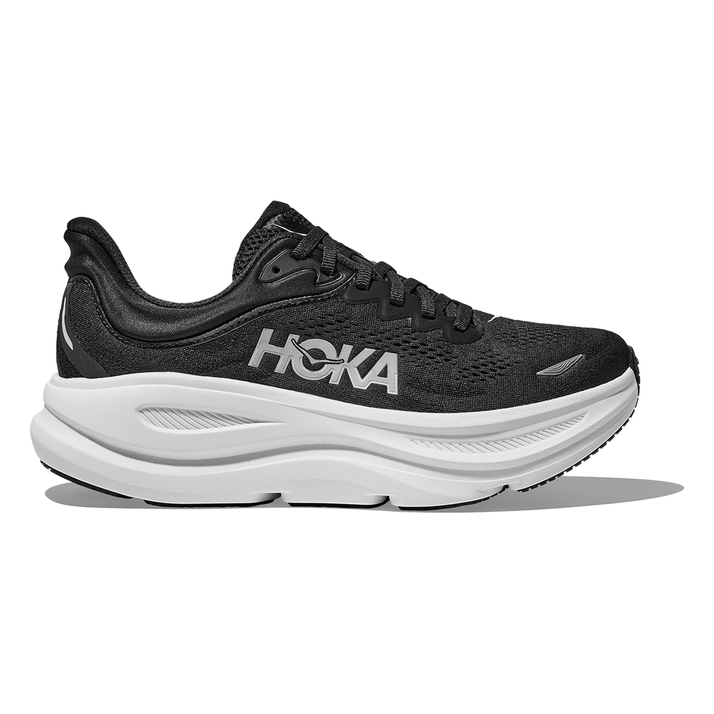 Hoka Bondi 9 Black - White - Running Shoes
