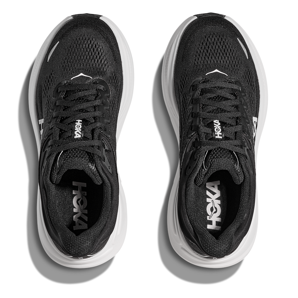 Hoka Bondi 9 Black - White - Running Shoes