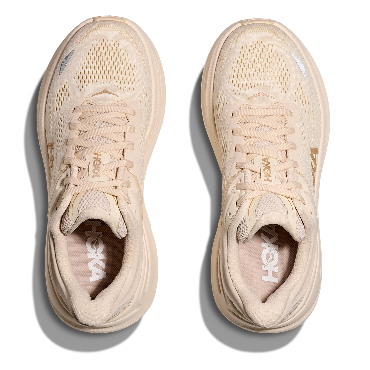 Hoka Bondi 9 Vanilla - Birch - Running Shoes