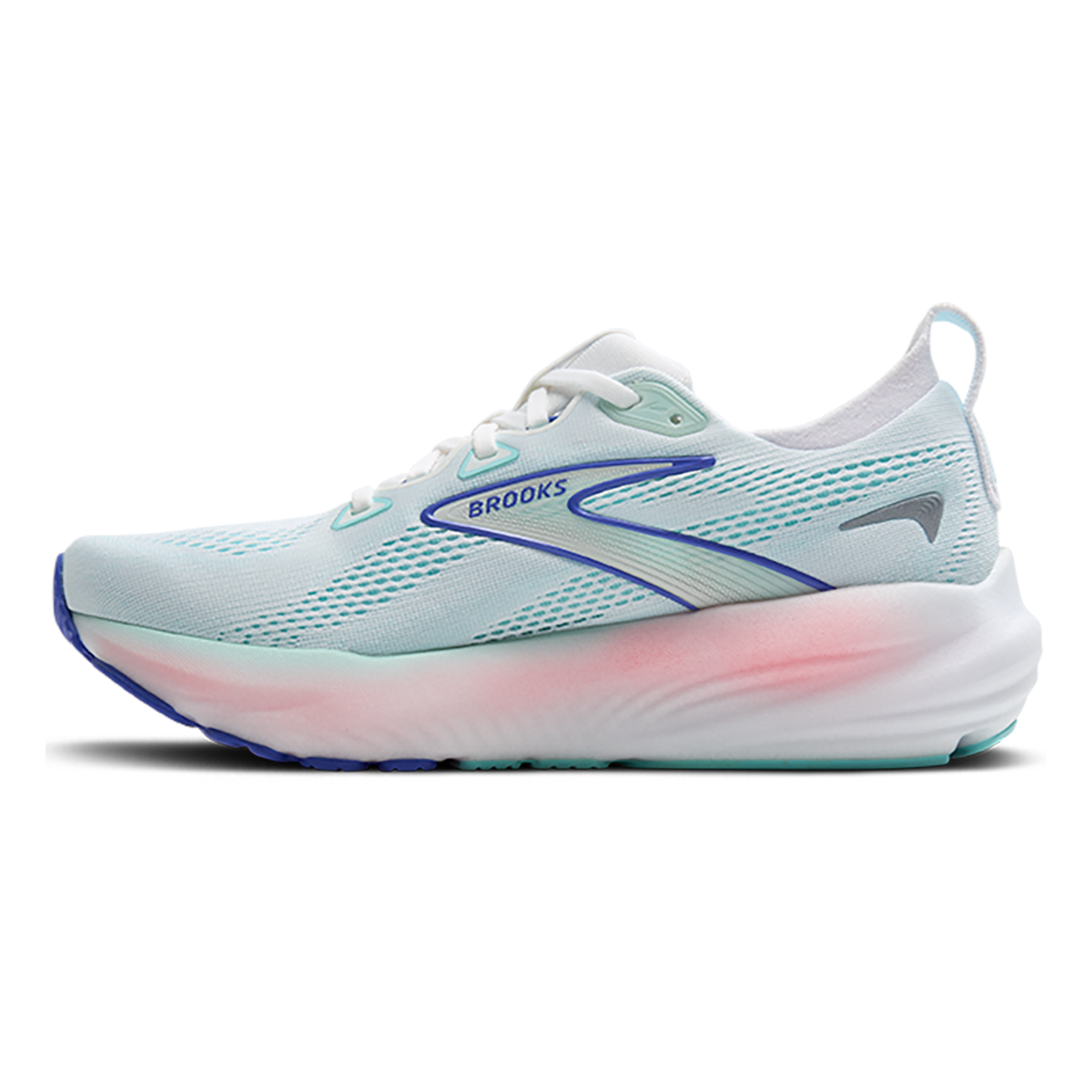 Brooks Glycerin 22 White - Limpet Shell - Amparo Blue - Running Shoes