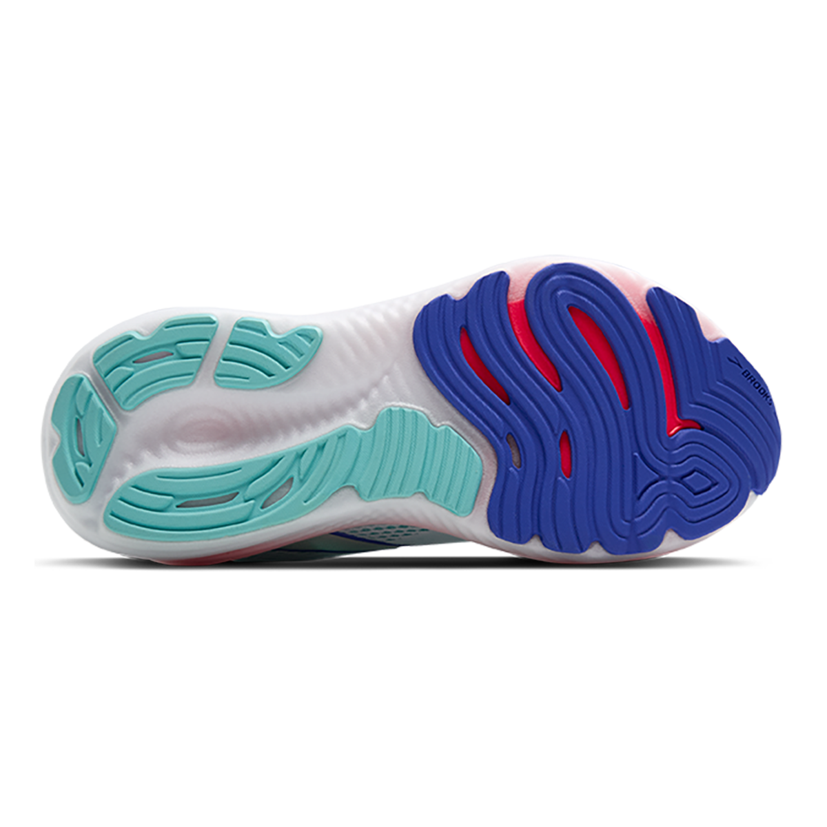 Brooks Glycerin 22 White - Limpet Shell - Amparo Blue - Running Shoes