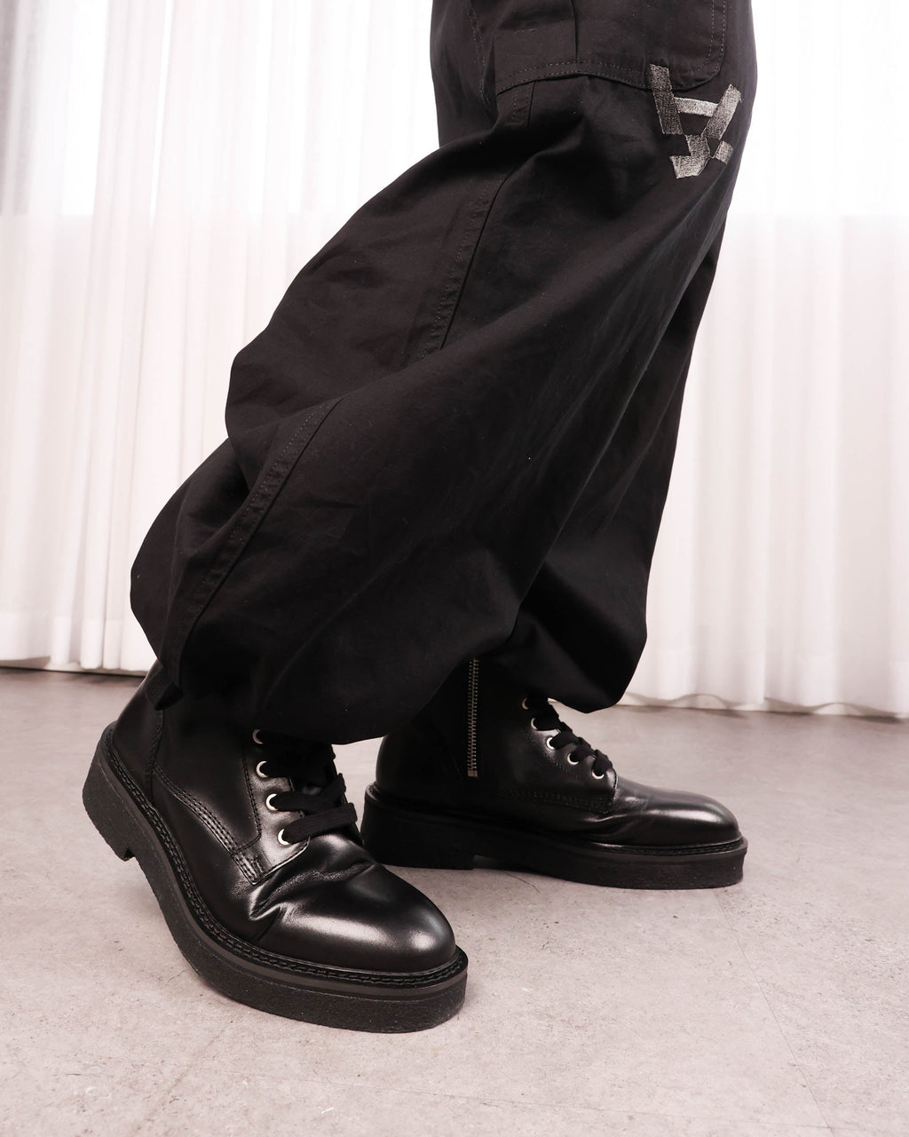 Saint Morta Chunky Boot Black