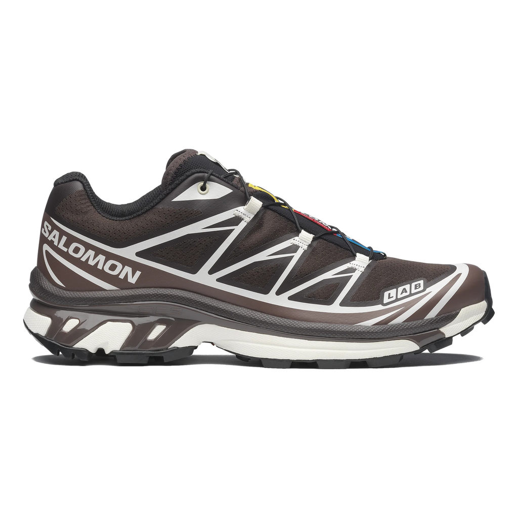 Salomon Men's XT-6 Black Coffee/French Roast - Sneakers