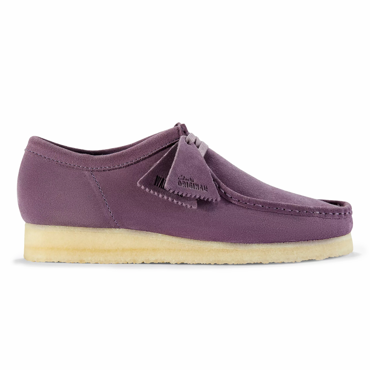 Clarks Men's Wallabee Plum Suede - Shoes