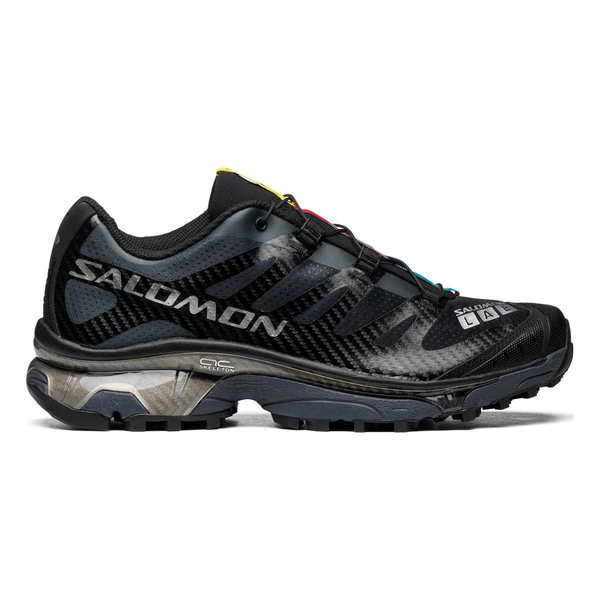 Salomon Men's XT-4 OG Black/Ebony/Silver Metallic - Sneakers