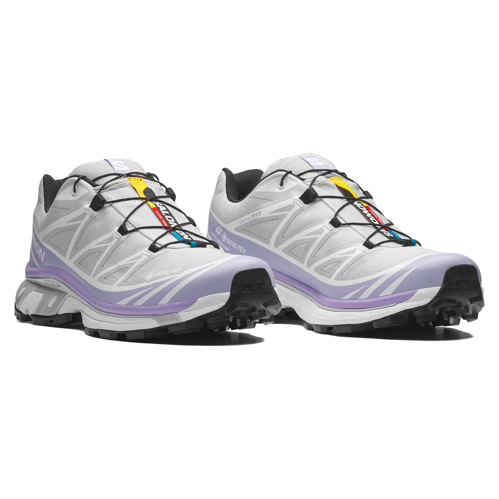 Salomon Men's XT-6 Gore-Tex Gray Violet/Cosmic Sky/White - Sneakers