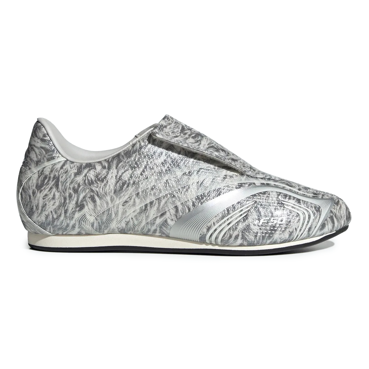 Adidas Women's Taekwondo F50 Snow Leopard Silver Metallic/Grey 1/Grey 3 - Sneakers