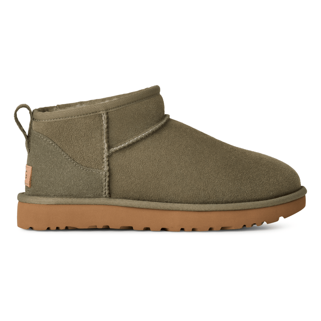 UGG Women's Classic Ultra Mini Moss Green/Amphora - Boots