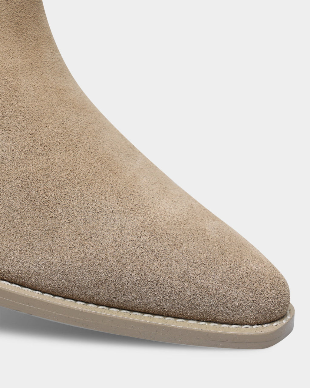Saint Morta Nomad Pointy Toe Chelsea Boot Light Stone