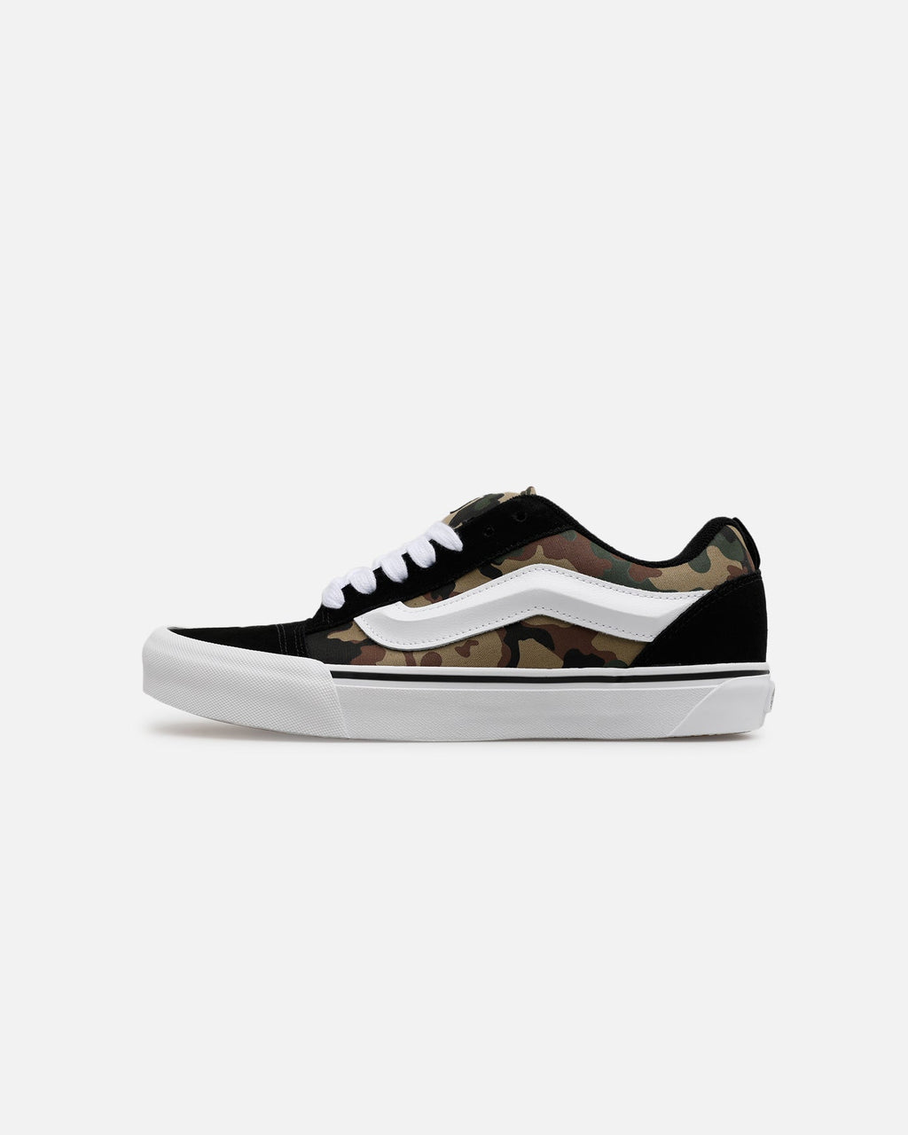 Vans Knu Skool 'Camo' Black/Green - Sneakers