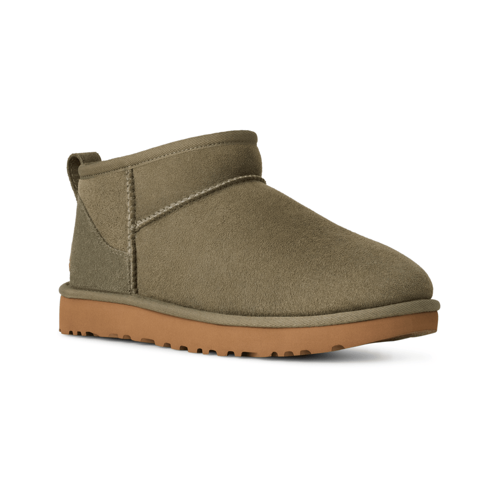UGG Women's Classic Ultra Mini Moss Green/Amphora - Boots