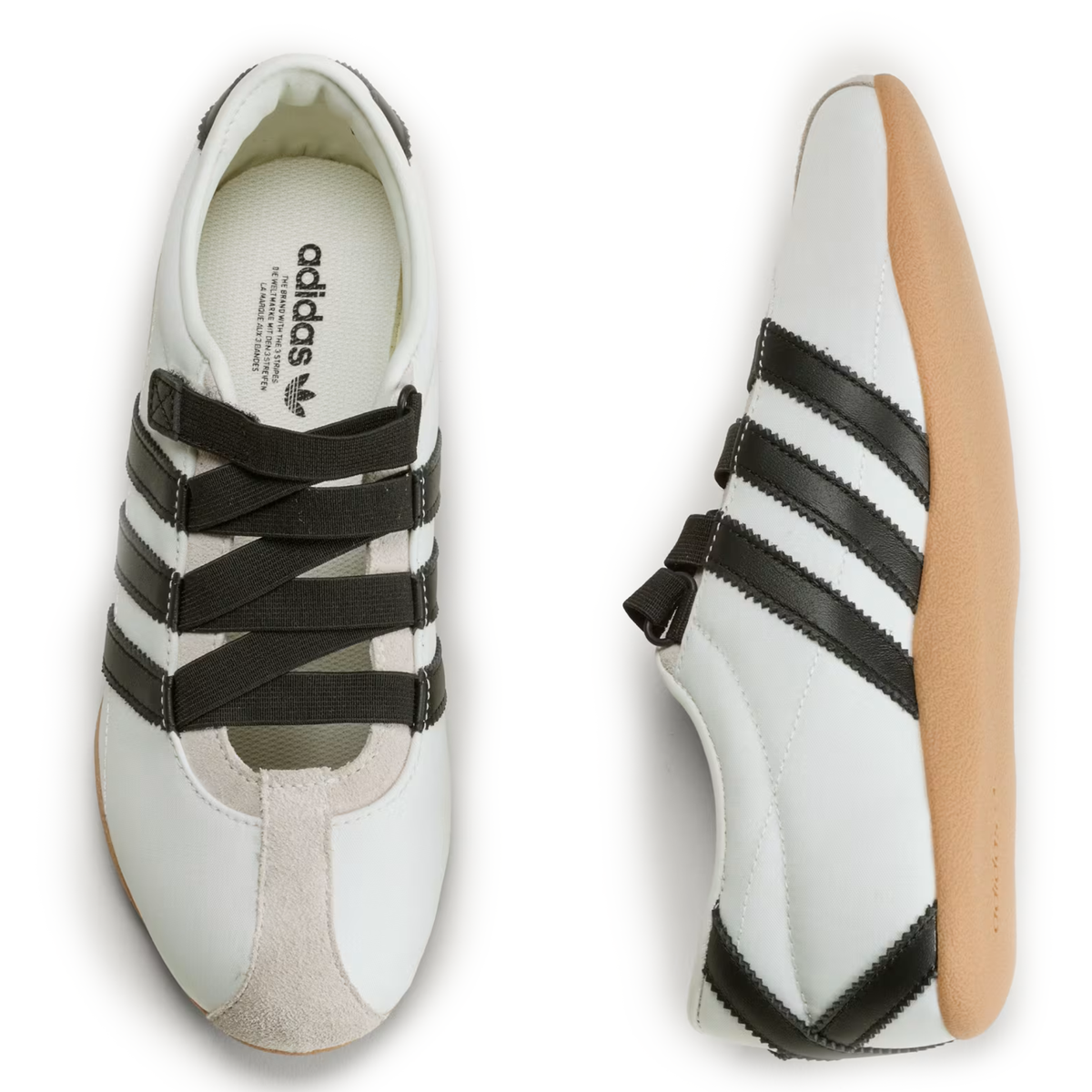 Adidas Women's Tokyo Mary Jane Off-White/Core Black/Gum - Sneakers