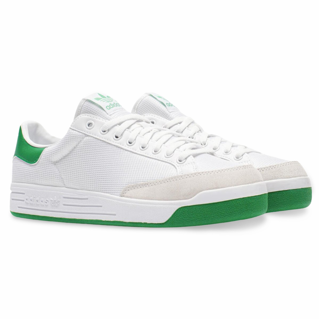 Adidas Men's Rod Laver Running White/Fairway Green - Sneakers