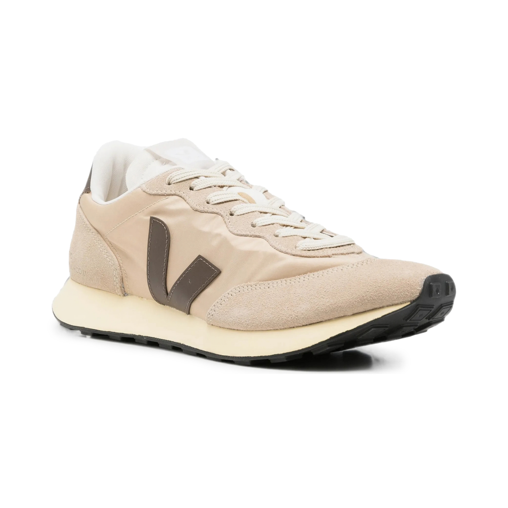 VEJA Women's Rio Brancato II Lite Tan/Dark Brown/Cream Nylon - Sneakers