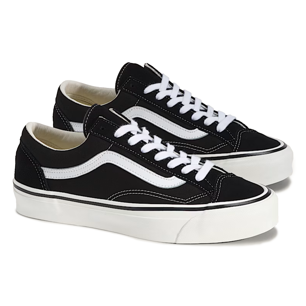 Vans Men's Premium Old Skool 36 Black/Marshmallow - Sneakers