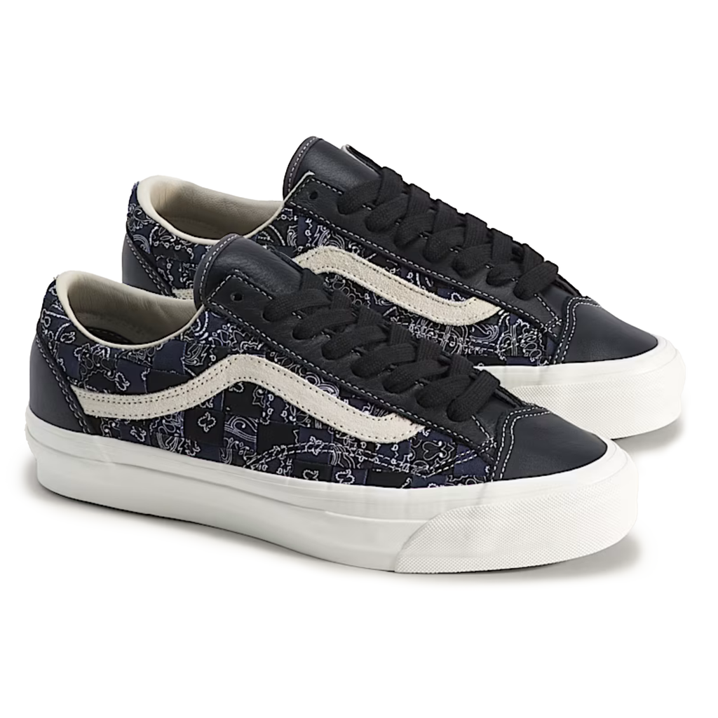 Vans Men's Premium Old Skool 36 Bandana Black - Sneakers