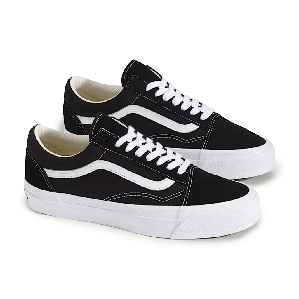 Vans Men's Premium Old Skool Black/White - Sneakers