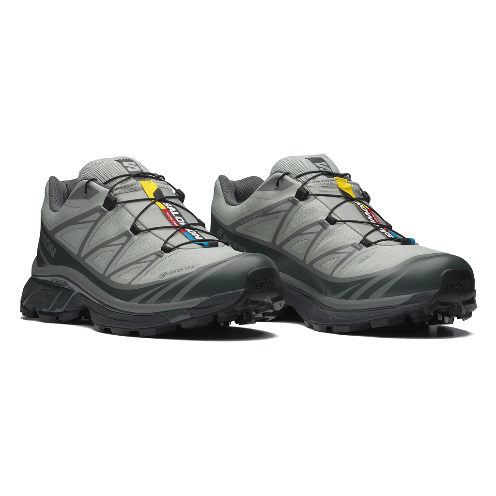 Salomon Men's XT-6 Gore-Tex Wrought Iron/Urban Chic/Sedona Sage - Sneakers