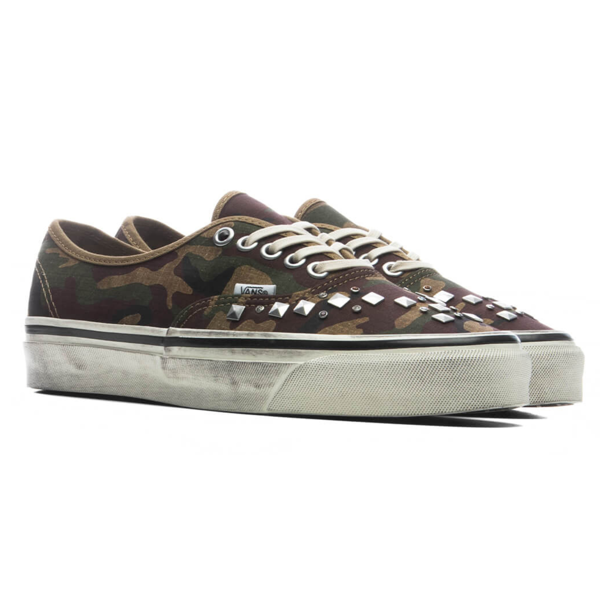 Vans Men's Premium Authentic Combat Woodland Camo - Sneakers